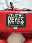 Cleto Reyes Professional Training Headgear Leather Size L Red black