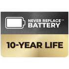 10-year Battery Powered Mini Smoke And Fire Detector With Photoelectric Sensor