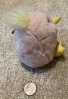 Vintage Swibco Puffkins Chirps 1998 Pink Chick Plush Toy Stuffed Animal Mint 