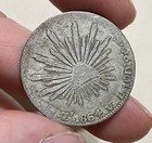 Mexico - 1864 Zsvl Silver 4 Reales - Scarce