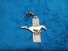 Ford Mustang Vintage Style Key Chain  Fob Running Horse 