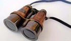 Vintage Handmade Brass   Leather Pirate Spyglass     Nautical Marine Telescope 