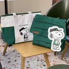 Starbucks Snoopy Stylish Large Capacity Tote Bag With Comic And House Designs