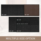 3x10 Ft Commercial Runner Rug Indoor Outdoor Entrance Mat Non Slip Rubber Back