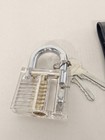 Transparent Practice Padlock With Mechanic Training Tools - Educational Kit