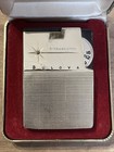      Vintage 1950 s Or 1960 s Bulova 6 Transistor Radio With Original Case  670