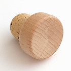 50 19 5mm T Tops Natural Cork Wood Stoppers Reusable Wine Beer Home Brewing