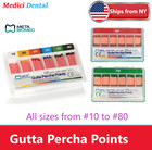 Dental Endo Gutta Percha Points Endodontic Root Canal Taper Fine  Coarse - Meta