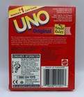 Vintage 1998 Mattel The Original Uno Card Game House Rules Open unused