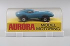 Vintage Aurora T Jets Cobra Gt Blue With Stripes With Original Case