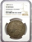 1889-cc Morgan Silver Dollar  1 Carson City Coin - Certified Ngc Vf Details
