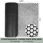 Plastic Chicken Wire Fencing 12   X 10ft Black Chicken Wire Mesh Fence Poultr   