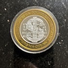 Delta Saloon  10     V   T  Railroad  Train    Gaming Casino Token 999 Silver Strike