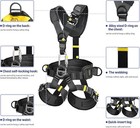 Climbing Belts  Thicken Professional Half Body Safety Belt Climbing Gear For    