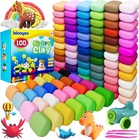 Air Dry Clay  100 Colors Modeling Clay For Kids  Safe   Non-toxic  Diy Model    