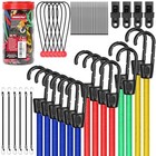 60-piece Bungee Cords Assorted Sizes - 10  30-piece Bungee Cords Assorted Sizes