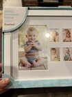 Pearhead My First Year Photo Moments Baby Keepsake Frame Keepsake  White