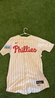 2025 Kody Clemens Game Used Philadelphia Phillies Home Pinstripe Jersey