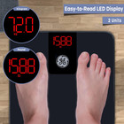 Ge Bathroom Scale For Body Weight  Digital Smart Accurate 400 Lb Weighing