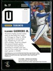 2019 Panini Chronicles  27 Vladimir Guerrero Jr  Unparalleled Astral