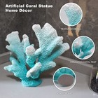 Accessoryway Turquoise Shades Artificial Beach Coral Coastal Decor Resin Cora   