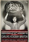 Original Beck Subway 2003 Concert Poster 39 x59  Rare Promo Record Store London