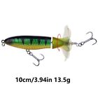10pcs Fishing Lures Hard Bait Popper Topwater Lures