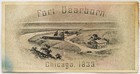 1893 Worlds Columbian Exposition Chicago Ticket Oct 9