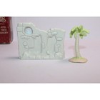 Vintage New 1989 Enesco Precious Moments Wall   Palm Tree Accessory Set  694630