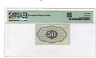 50 Cents First Issue Fractional Currency Fr  1311 Pmg Choice Au 58 Epq