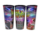 Back To The Future 44 Oz Plastic Cup Rare Collectible Universal Amblin Made Usa