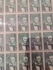 Sc 1113 1c Lincoln Stamp  Full Sheet Unused Used Postage Stamps