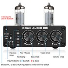 Hifi Tube Preamp With Bluetooth 5 0 Speaker Receiver Stereo Audio Amp Usb Player