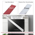 Juyo Vonsan Wall Oven Trim Kit 4pcs 304 Brushed 2 Inch Width  Silver