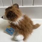 Webkinz Collie Dog Unused Code For Website Sealed Ganz Plush Brown White Hm149