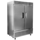 Nsf 54  Reach-in Refrigerator 2 Solid Door Commercial Stainless Steel Restaurant