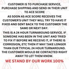 03-06 Chevrolet Speedometer Cluster repair Service W blue Leds lifetime Warranty
