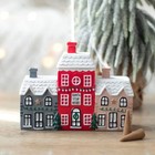 Christmas Village Log Cabin Incense Burner House Resin Incense Cone Holder Decor