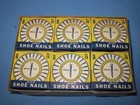 12 Boxes  1 Case  Of Vintage 5 8 Brassed  Shoe Nails Holland Mfg New Old Stock