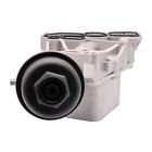 Aluminum Oil Cooler Filter Housing Assembly For Bmw 14-19 I8 X1 X2 Mini Cooper