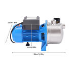 Water Pump 0 75hp Portable Shallow Well Pump Draining Irrigation Pump For Lawn