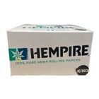 Hempire Rolling Papers King Size Pure Hemp Cigarette Paper  box Of 50 Booklets 