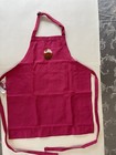 Nwt Pink Bib Apron Cupcake 27 1 2 l X 23 1 2 w 2 Front Pockets Adult Unisex Osfm
