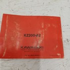 Kawasaki Kz200 Motorcycle Owner s Manual  99920-1047-01