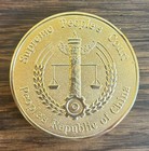 Souvenir Medal People   s Republic Of China Supreme People   s Court Exonumia Law