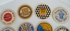 Vintage European   Us Beer Coasters Lot Of 19 Assorted Pub Bar Rare