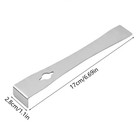 1pc 7in Stainless Steel Pry Bar Scraper Flat Heavy Duty Auto Removal Tool