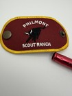 Bsa Philmont Scout Ranch Slide Snap Ring   Whistle Key Chain Sc-382