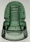 Cd 145 H g  Co  070  Glass Insulator In Lime Green