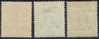 Nauru 1916 Kgv Overprinted 6d 9d And 1 -
